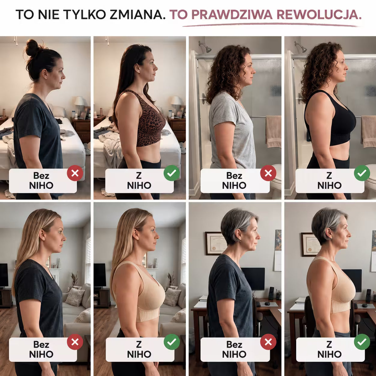 NIHO Jelly — biustonosz wspierający postawę